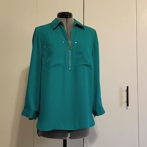 Authentic Michael Kors Zip Blouse